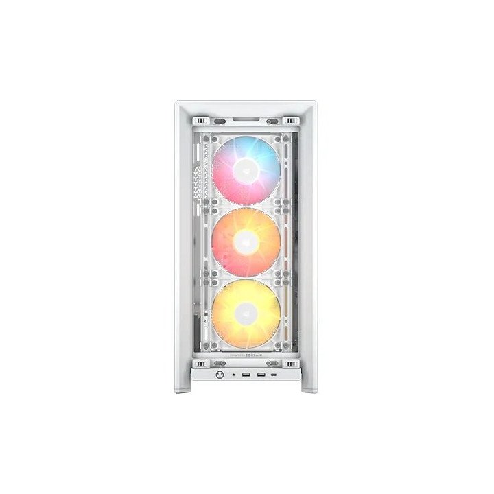 מארז מחשב Corsair FRAME 4000D RS ARGB – צבע לבן