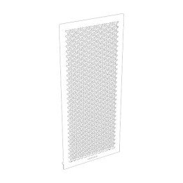 פאנל קדמי מחורר למארז Corsair FRAME 4000D בצבע לבן