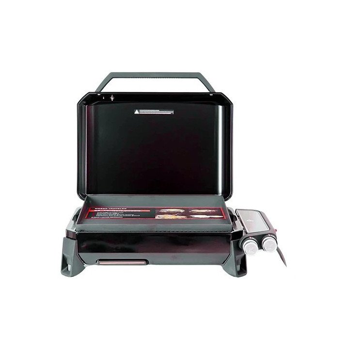 פלנצ'ה גז ניידת שולחנית 22 אינץ' וובר Weber Traveler Tabletop Griddle
