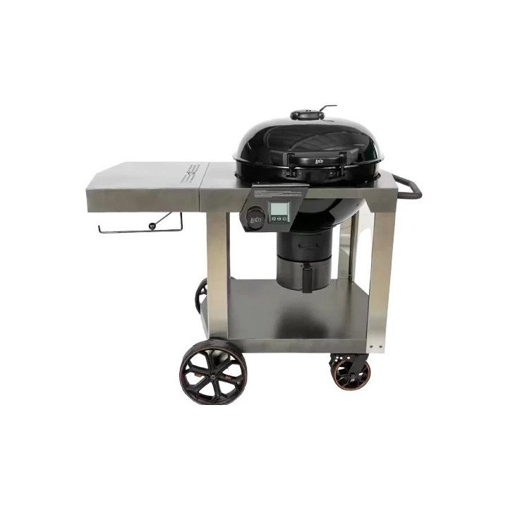 גריל פחמים 22.5 אינץ' (57 סמ) עם מדף מתקפל LoCo Cookers SmartTemp – מש