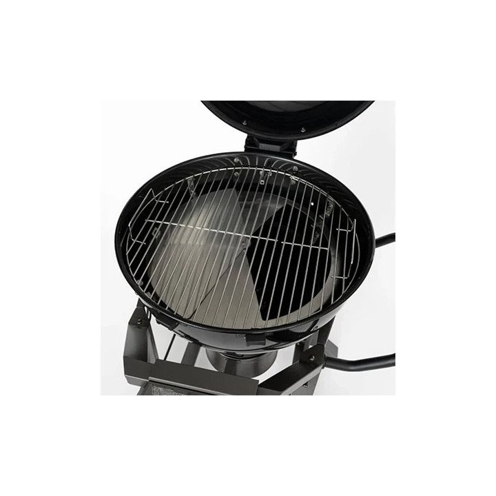 גריל פחמים 22.5 אינץ' (57 סמ) עם מדף מתקפל LoCo Cookers SmartTemp – מש