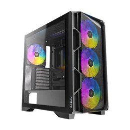 מארז מחשב Antec AX1000 ARGB – כולל 4 מאווררים – צבע שחור