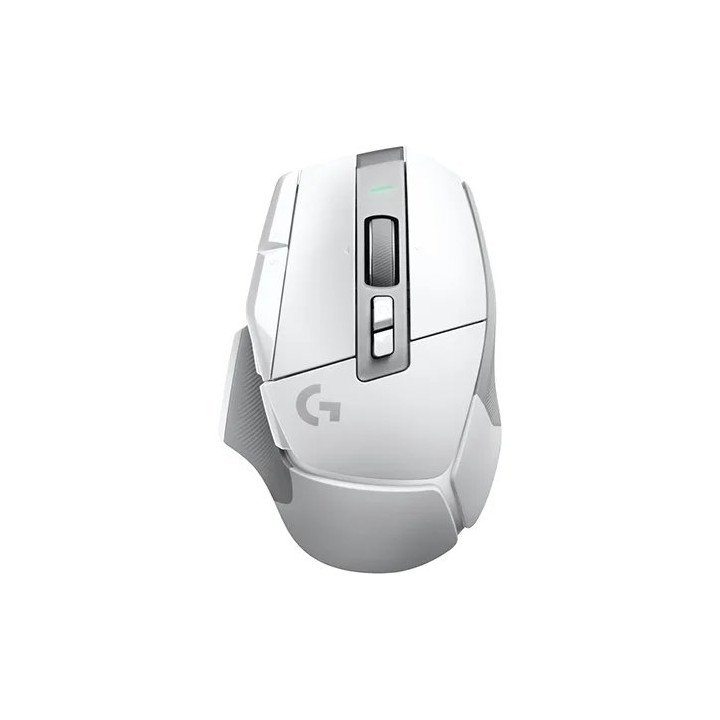 עכבר גיימינג אלחוטי Logitech G502X Lightspeed בצבע לבן
