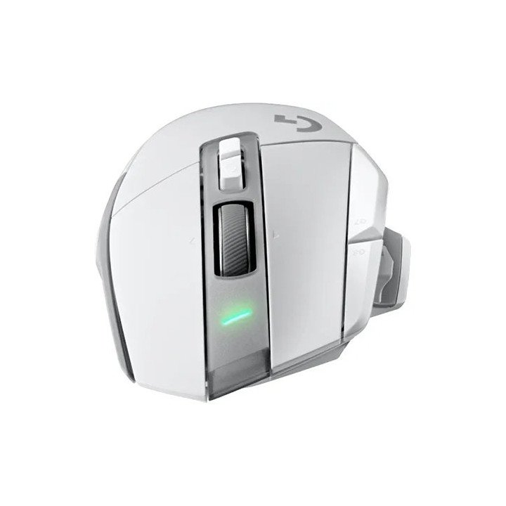 עכבר גיימינג אלחוטי Logitech G502X Lightspeed בצבע לבן