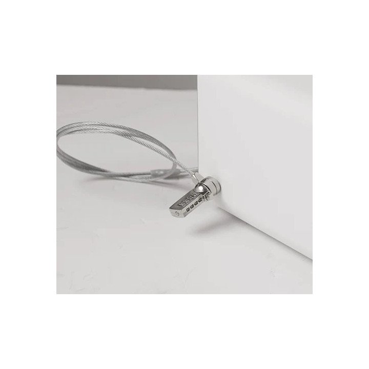 כספת ביומטרית רב-בריח שולחנית חכמה לבנה 30x19x41 סמ – משלוח חינם