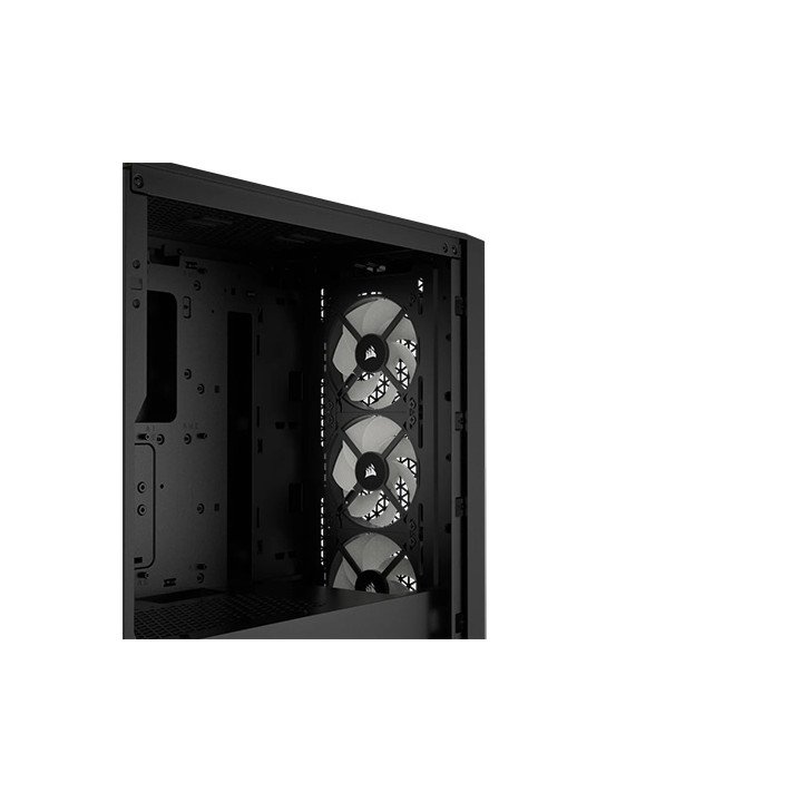 מארז מחשב Corsair 3000D RGB Airflow Mid-Tower PC Case בצבע שחור