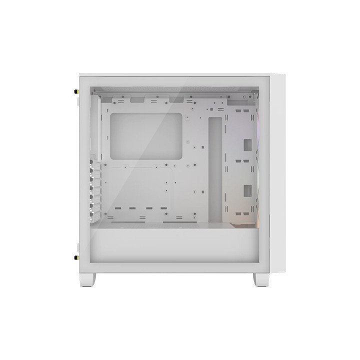 מארז מחשב Corsair 3000D RGB Airflow Mid-Tower PC Case בצבע לבן
