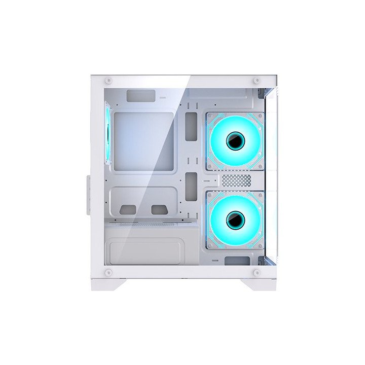 מחשב גיימינג לבן נייח SUPER הכולל מעבד AMD Ryzen 5 7500F זכרון 32GB כו