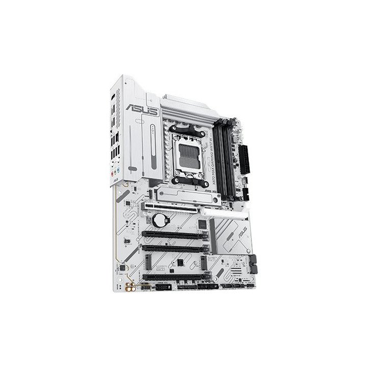 מחשב נייח גיימינג לבן SUPER הכולל מעבד AMD Ryzen 7 9800X3D זכרון 64GB 