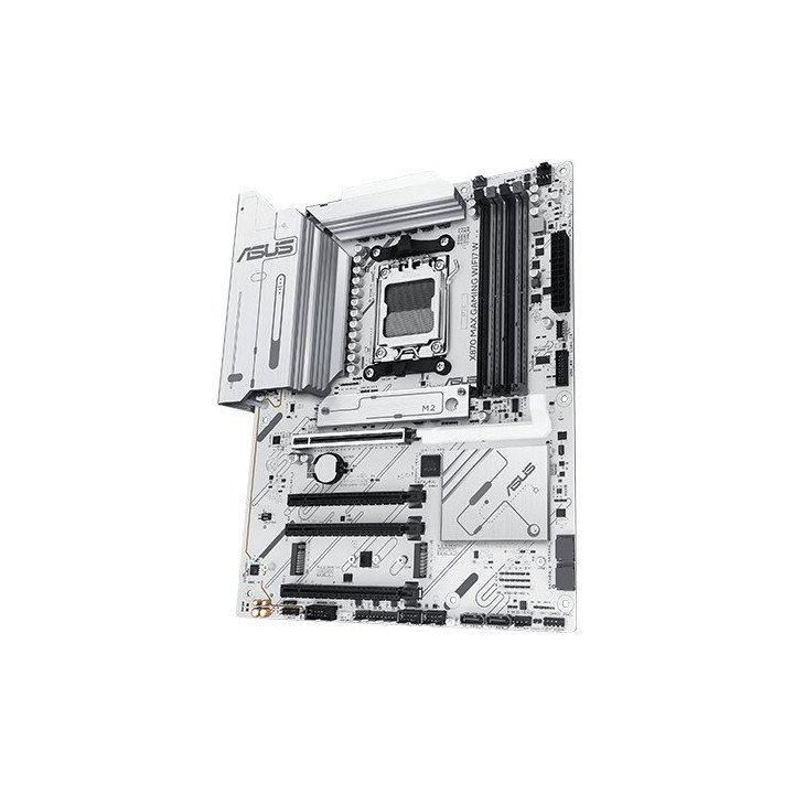 מחשב נייח גיימינג לבן SUPER הכולל מעבד AMD Ryzen 7 9800X3D זכרון 64GB 