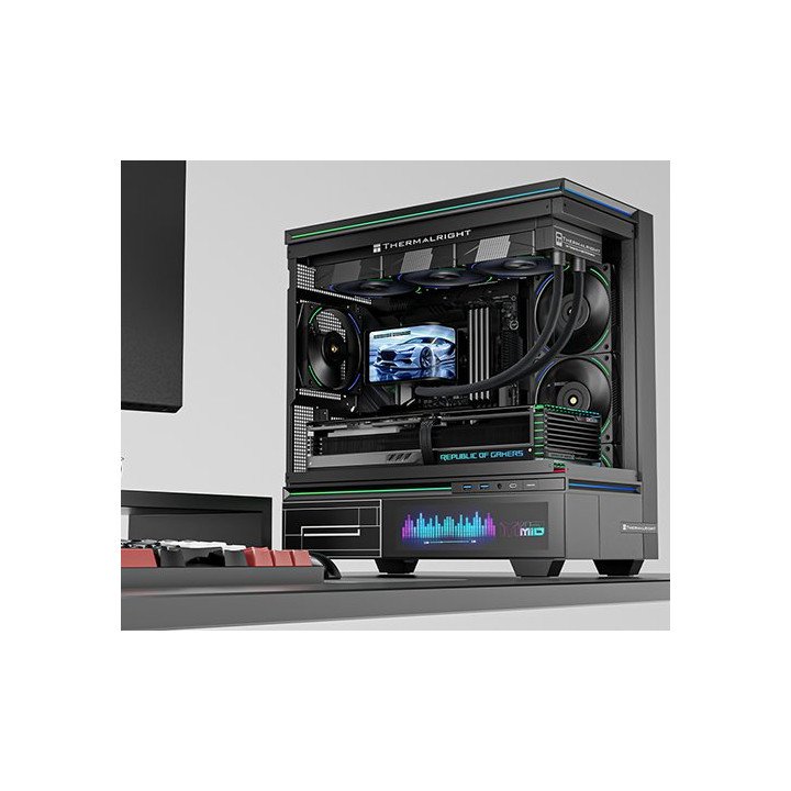 מחשב גיימינג נייח SUPER כולל מעבד AMD Ryzen 9 9950X3D זכרון 128GB כונן