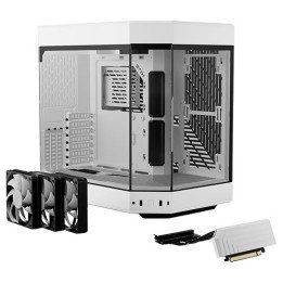 מחשב גיימינג נייח לבן SUPER הכולל מעבד AMD Ryzen 7 7800X3D זכרון 64GB 