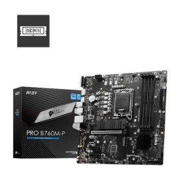 לוח אם MSI Pro B760M-P 1700 mATX DDR5