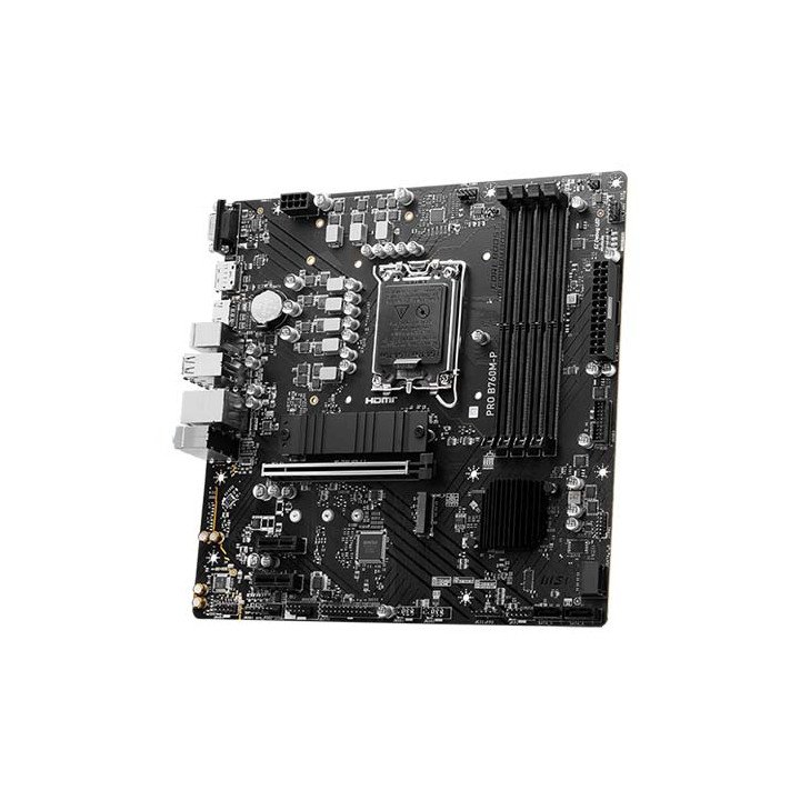 לוח אם MSI Pro B760M-P 1700 mATX DDR5