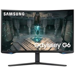 מסך גיימינג חכם קעור 31.5 אינץ Samsung Odyssey G6 Smart Gaming S32BG65