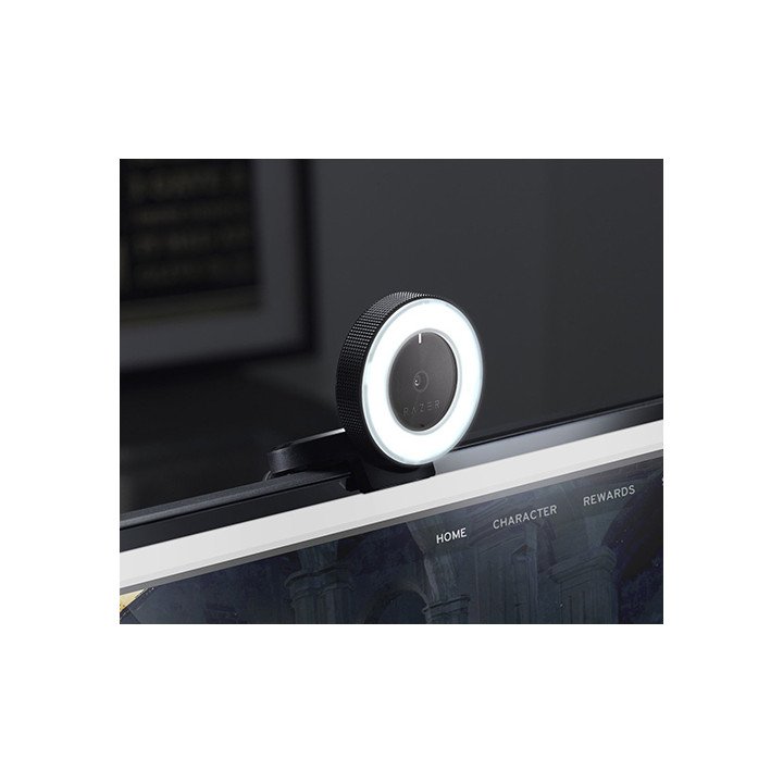 מצלמת רשת Razer Kiyo 1080P בצבע שחור