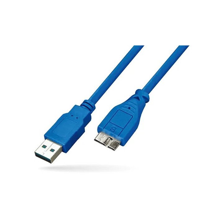 כבל לדיסק קשיח חיצוני​ מ- USB-A ל- Micro-B באורך 0.5 מטר Super Connect
