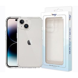 מגן לאייפון iPhone 15 Plus 6.7 שקוף Super Mobile