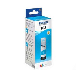 בקבוק מילוי Epson 103 בצבע ציאן למדפסת L3250/L1250/L5290