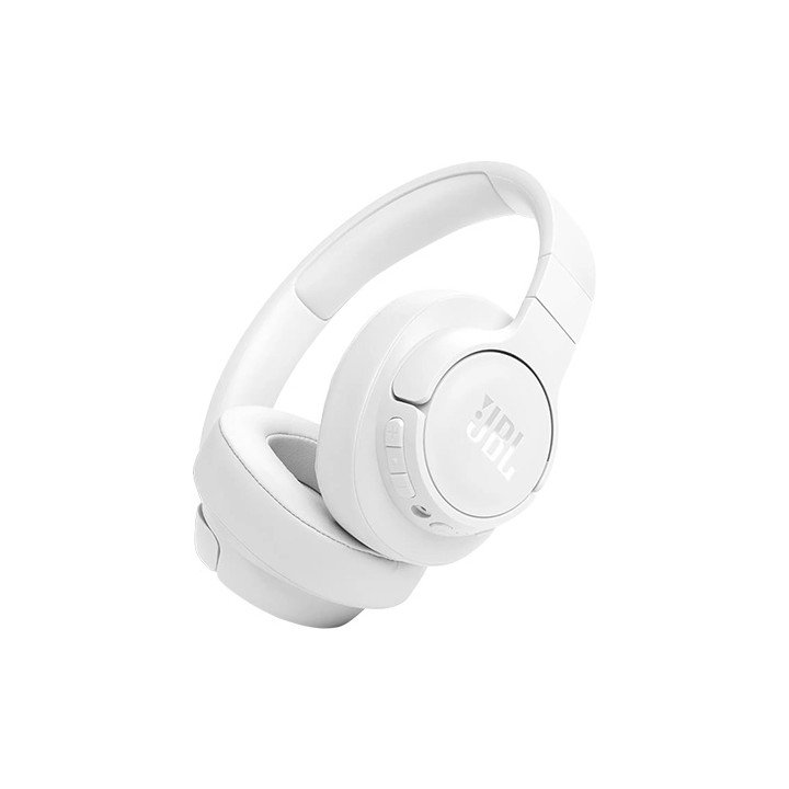 אוזניות קשת אלחוטיות JBL Tune 770NC Bluetooth בצבע לבן