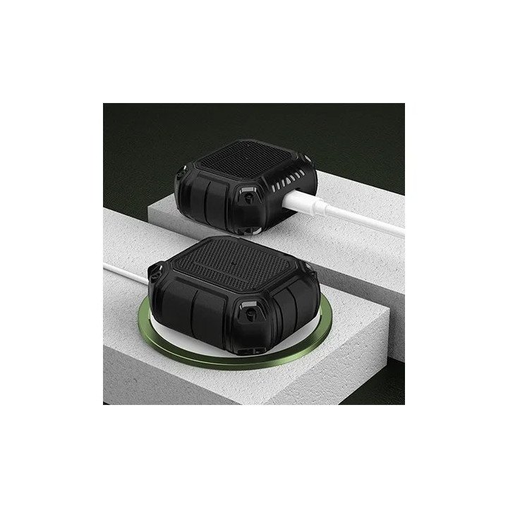 כיסוי מגן קשיח Super Mobile עם בולם זעזועים לאוזניות Apple AirPods 2 ב