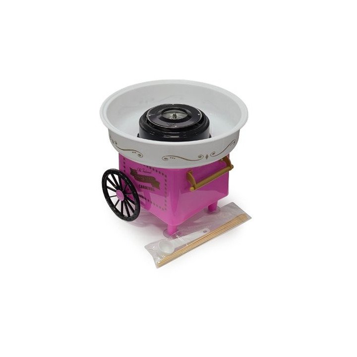 מכונת שערות סבתא ביתית וקטנה 520W להכנת צמר גפן מתוק Super Home