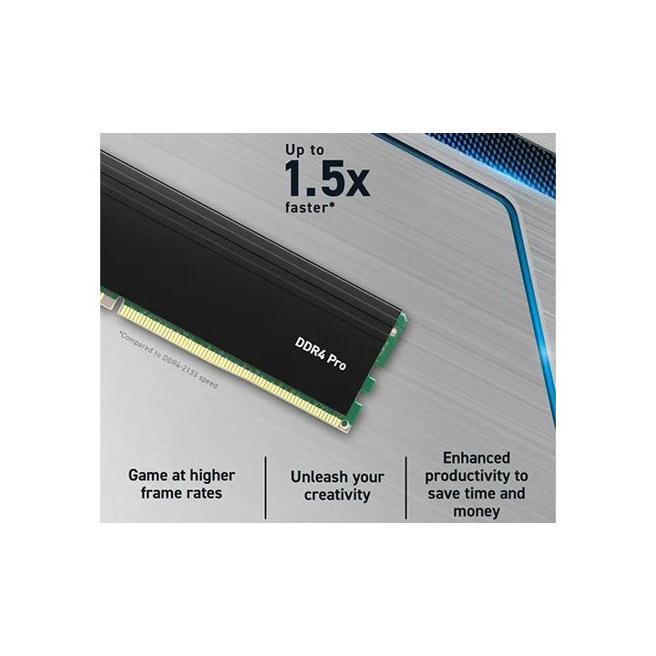 זכרון למחשב Crucial Pro DDR4 3200MHz 2x16GB CP2K16G4DFRA32A UDIMM