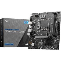 לוח אם 1700 MSI PRO H610M-E DDR4