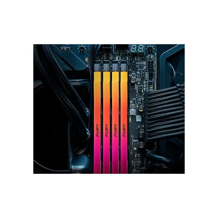 זכרון למחשב Kingston Fury Renegade RGB DDR5 6000MHz 2x48GB KF560C32RSA