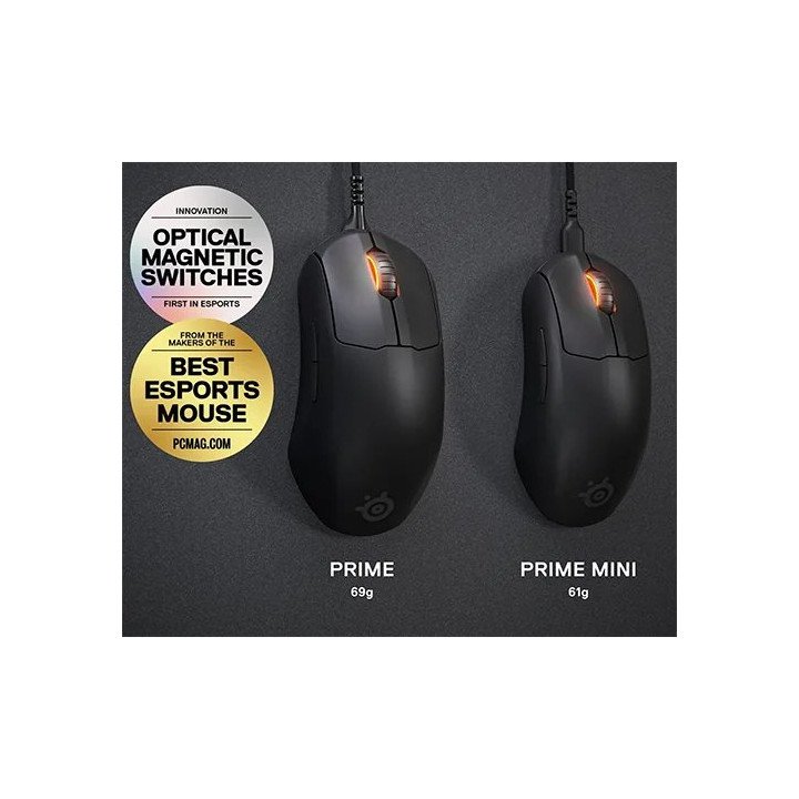 עכבר גיימינג חוטי SteelSeries Prime Mini Gaming