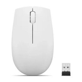 עכבר אלחוטי Lenovo 300 Wireless Compact Mouse בצבע Cloud Gray