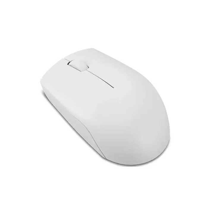 עכבר אלחוטי Lenovo 300 Wireless Compact Mouse בצבע Cloud Gray