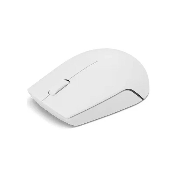 עכבר אלחוטי Lenovo 300 Wireless Compact Mouse בצבע Cloud Gray