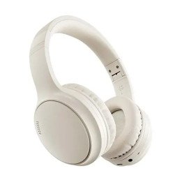 אוזניות אלחוטיות מבטלות רעש Fingertime BT037NC Over Ear צבע בז'