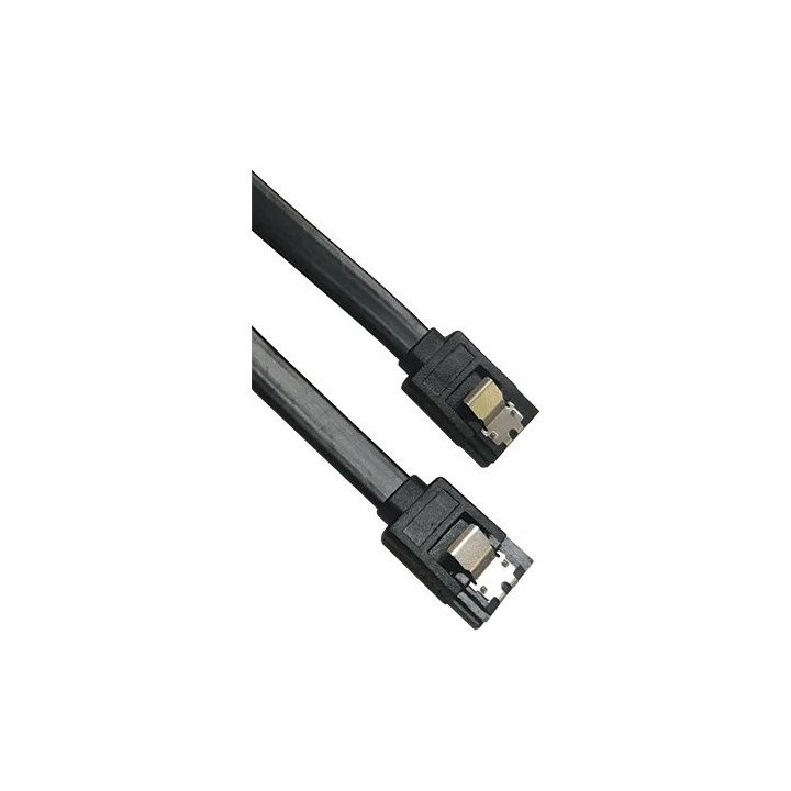 כבל SATA באורך כ-0.5 מטר בצבע שחור Super Connect