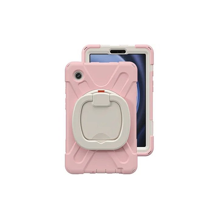 כיסוי קשיח לטאבלט Super Mobile מסתובב 360 מעלות סיליקון עמיד בפני זעזו