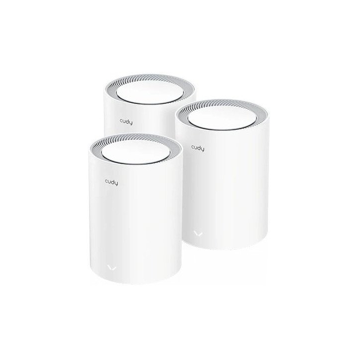 ראוטר מגדיל טווח Cudy M3000 AX3000 2.5G Dual Band Wi-Fi 6 Mesh System 