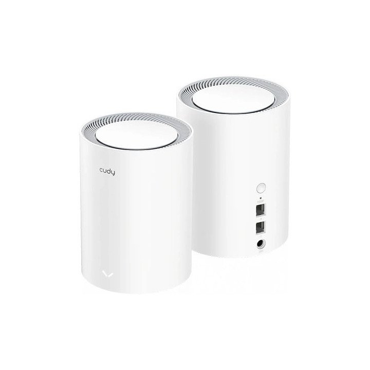 ראוטר מגדיל טווח Cudy M3000 AX3000 2.5G Dual Band Wi-Fi 6 Mesh System 