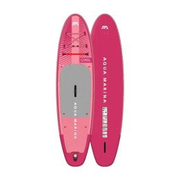 סאפ מתנפח Aqua Marina Coral BT-23COPR 310cm בצבע ורוד כולל משוט - משלו