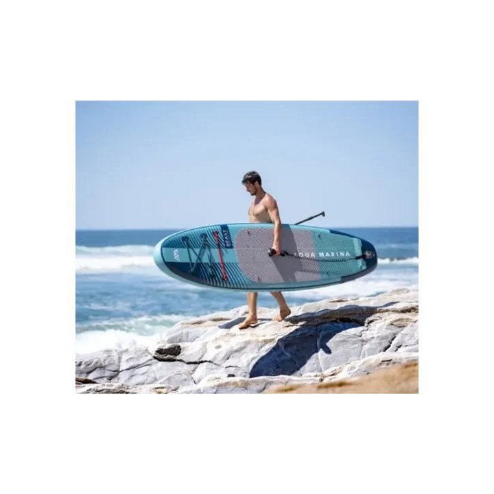 סאפ מתנפח Aqua Marina Beast BT-23BEP 320cm בצבע טורקיז כולל משוט - משל