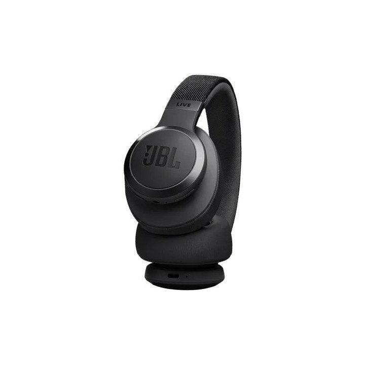 אוזניות קשת אלחוטיות JBL Live 770NC בצבע שחור