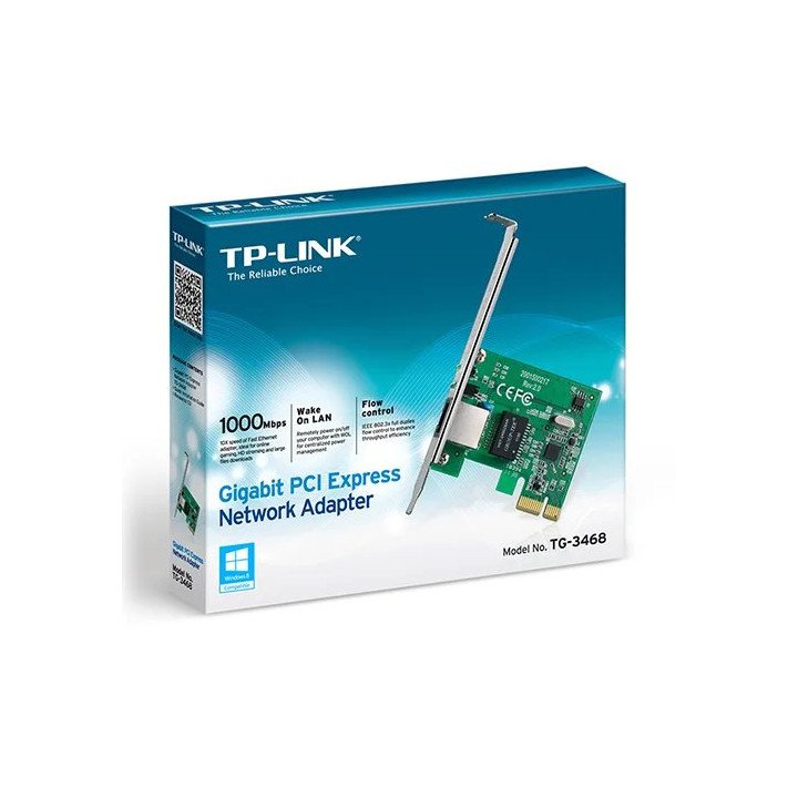 כרטיס רשת קווי TP-Link TG-3468 Gigabit PCI Express Network Adapter