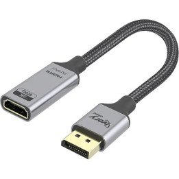 מתאם DP זכר ל-HDMI נקבה Super Connect תומך עד 8K/60Hz