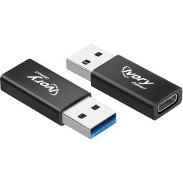 מתאם USB-A זכר ל USB-C נקבה Super Connect