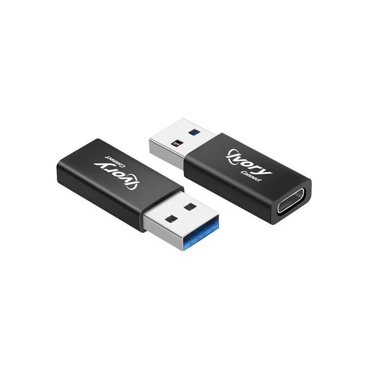 מתאם USB-A זכר ל USB-C נקבה Super Connect