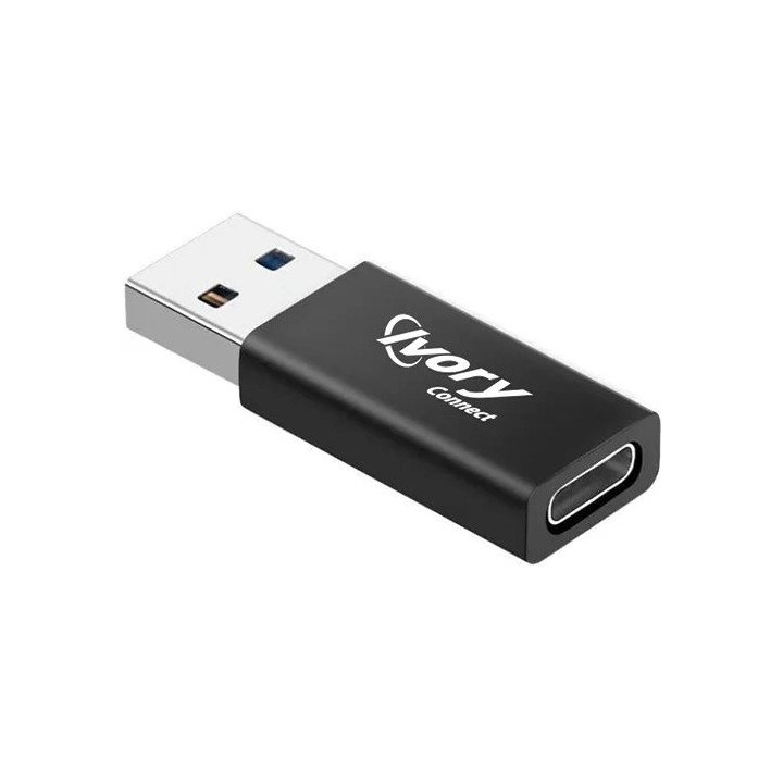 מתאם USB-A זכר ל USB-C נקבה Super Connect