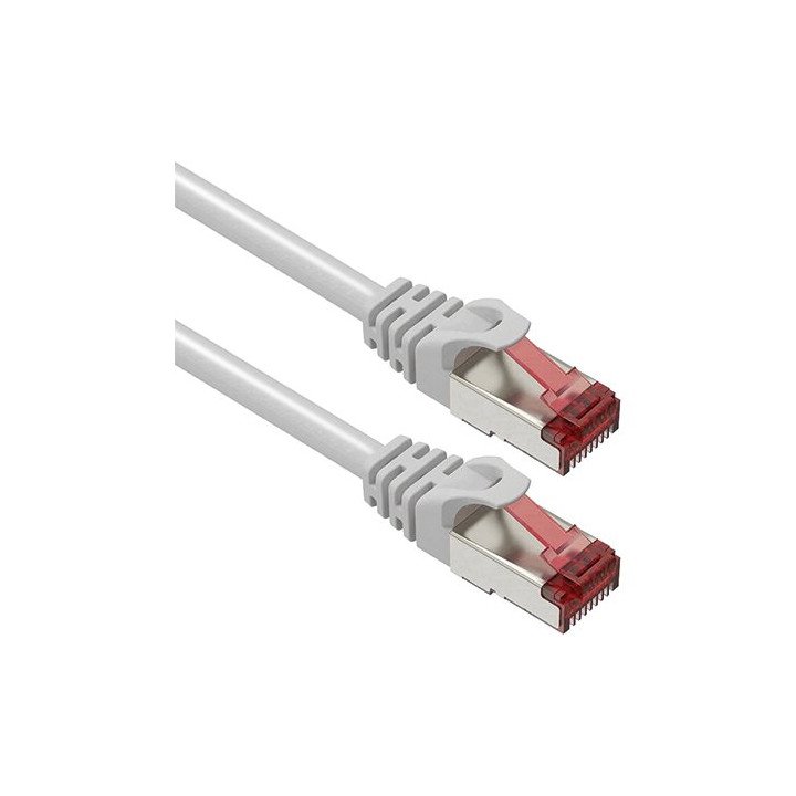 כבל רשת Super Connect CAT 7 כ-5 מטר בצבע לבן