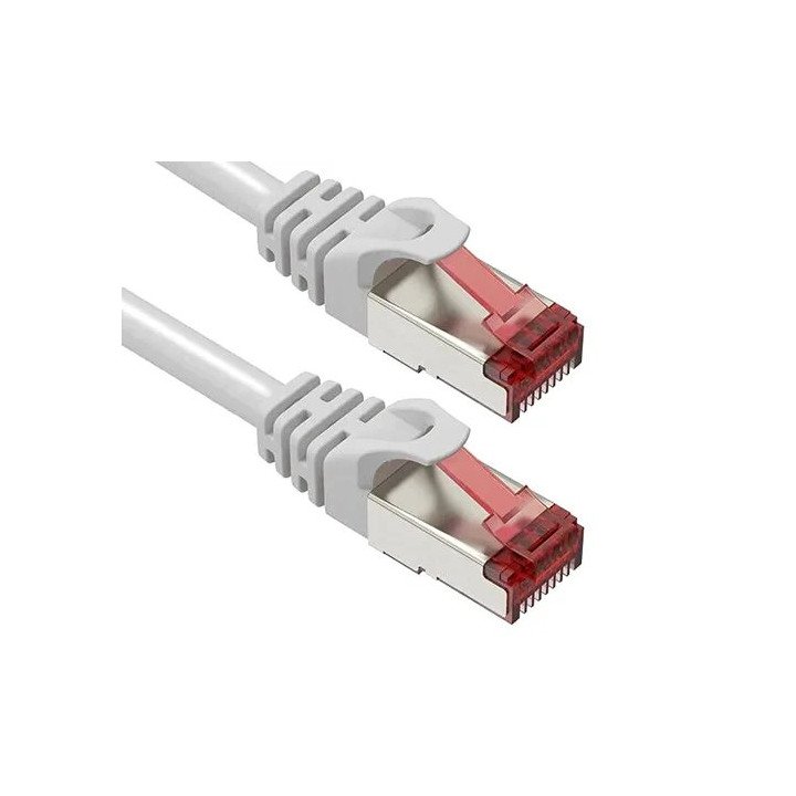 כבל רשת Super Connect CAT 7 כ-5 מטר בצבע לבן