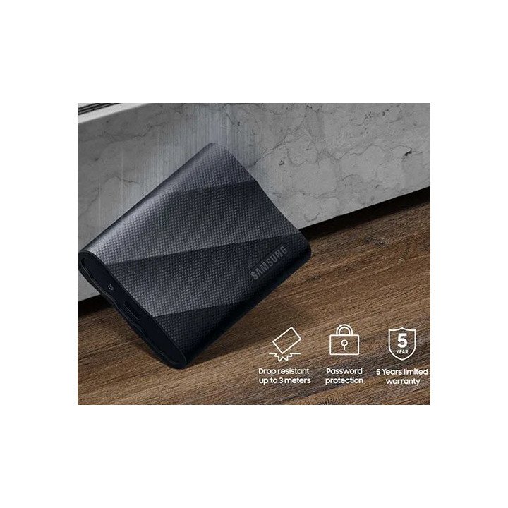 כונן SSD חיצוני נייד Samsung Portable T9 SSD USB 3.2 (20Gbps) 2TB דגם 