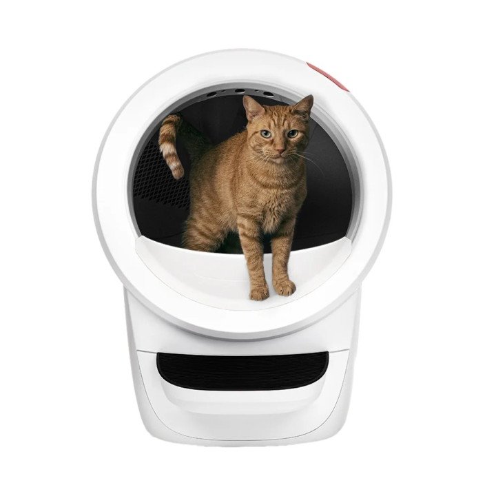 שירותים רובוטיים לחתולים Litter-Robot 4 בצבע לבן -משלוח חינם